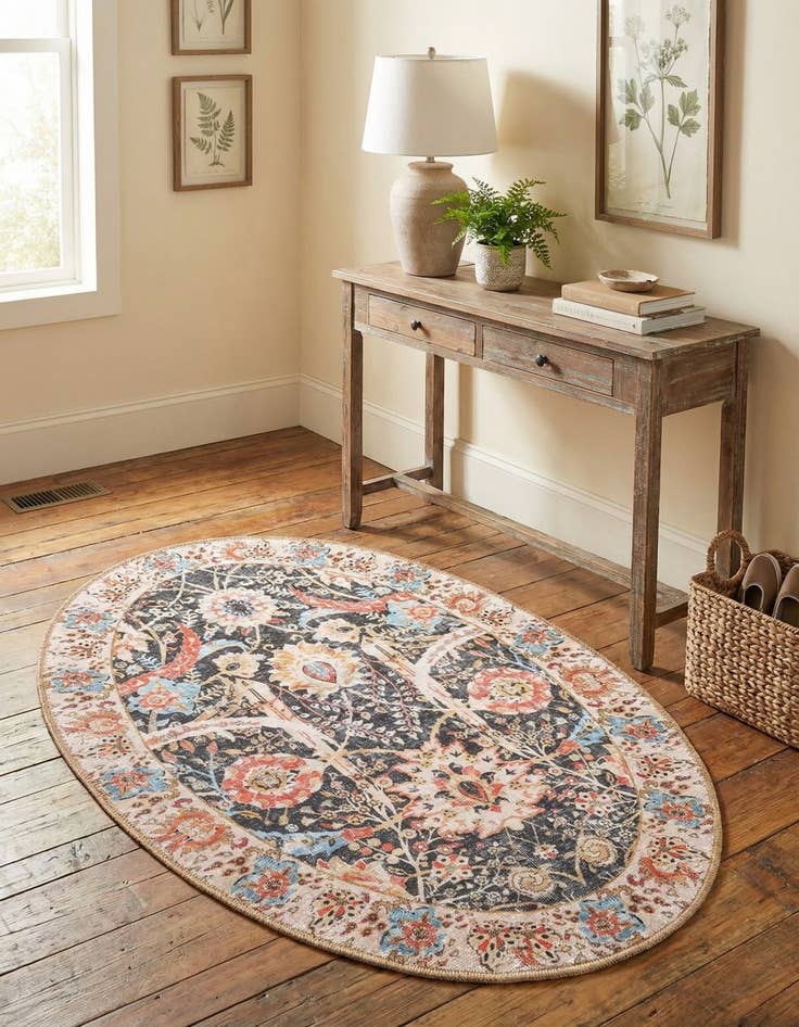 Detail image of  2' x 3' 1 Timeless Oval Rug