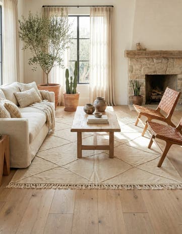 5' 9 x 7' 10 Hand Woven Kilim Modern Wool Rug