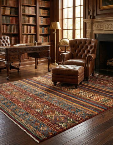 5' 7 x 7' 10 Ariana Ziegler Wool Rug