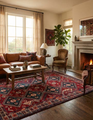 5' 3 x 8' 10 Shiraz Rug
