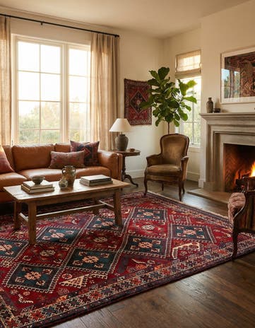 5' 3 x 8' 10 Shiraz Rug