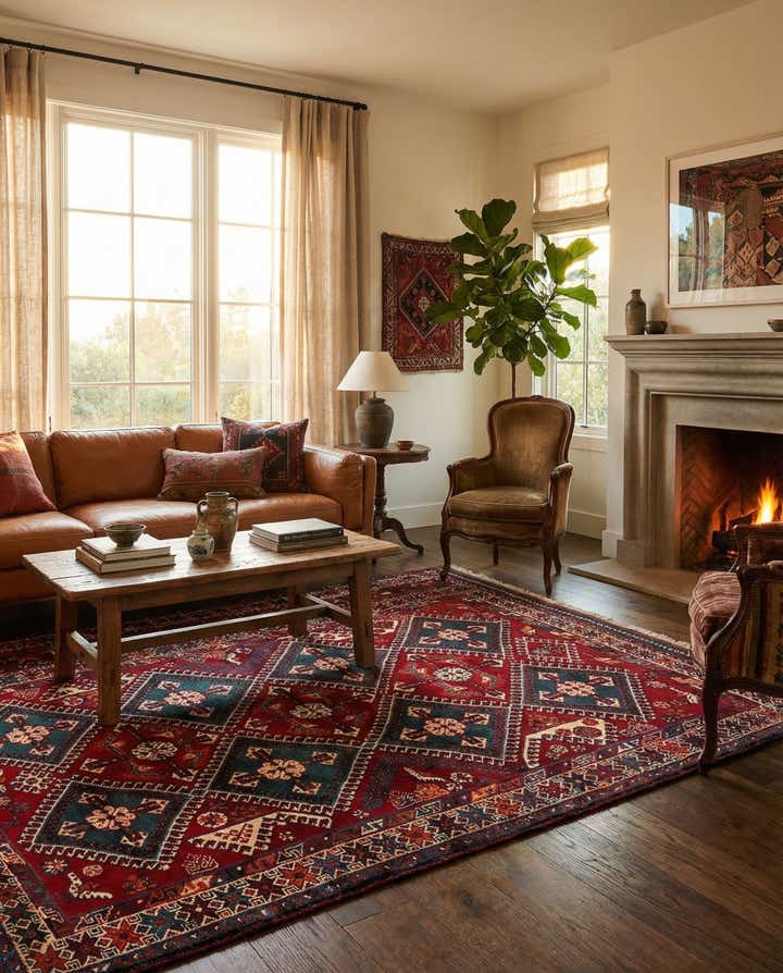 5' 3 x 8' 10 Shiraz Rug