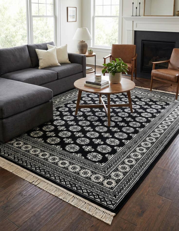 Detail image of  7' x 10' Bokhara Rug