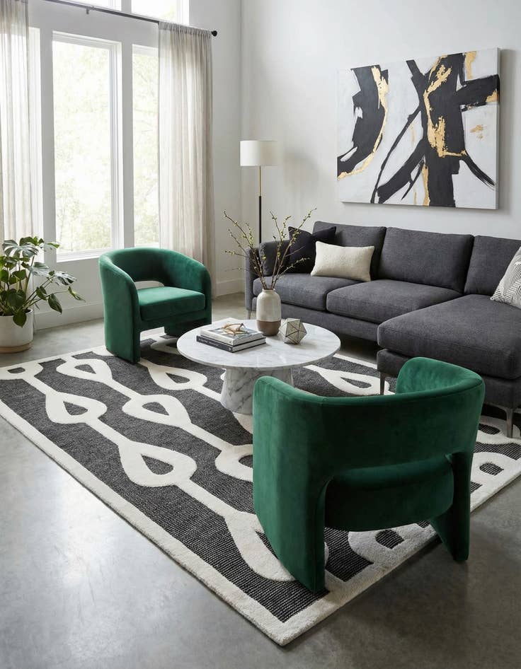 Detail image of 10' x 13' Prismatic Rug