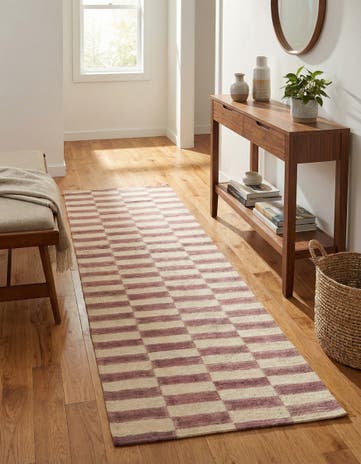 2' 6 x 7' 1 Hand Woven Kilim Modern Wool Runner Rug