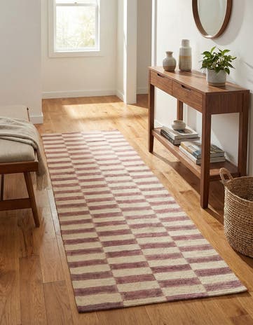 2' 6 x 7' 1 Hand Woven Kilim Modern Wool Runner Rug