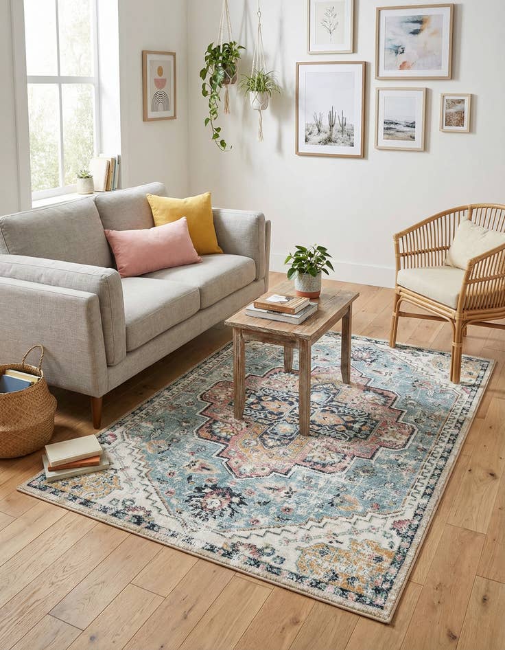 Detail image of  4' 4 x 6' Medina Rug