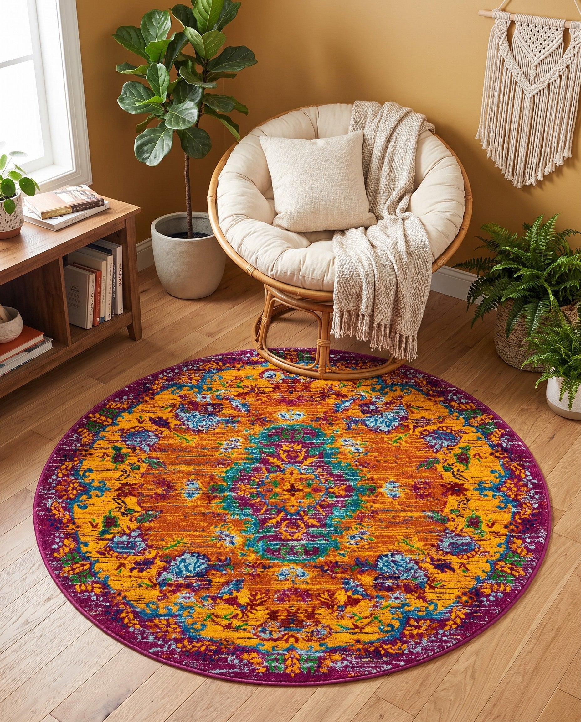 4' x 4' Calypso Round Rug