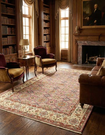 5' 7 x 8' 1 Hand Knotted Ariana Ziegler Rug