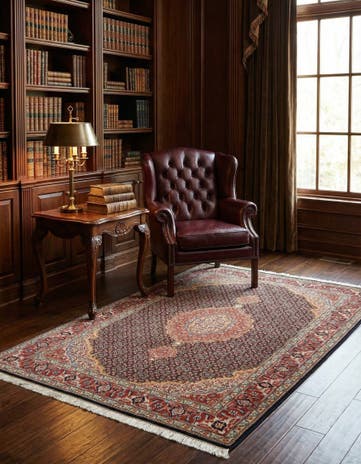3' 4 x 5' 1 Tabriz Mahi Rug
