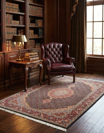 3' 4 x 5' 1 Tabriz Mahi Rug