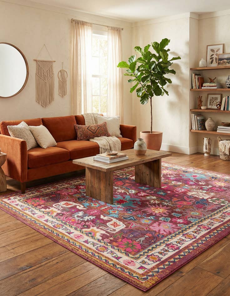 Detail image of 10' 6 x 16' 5  Washable Palazzo Rug