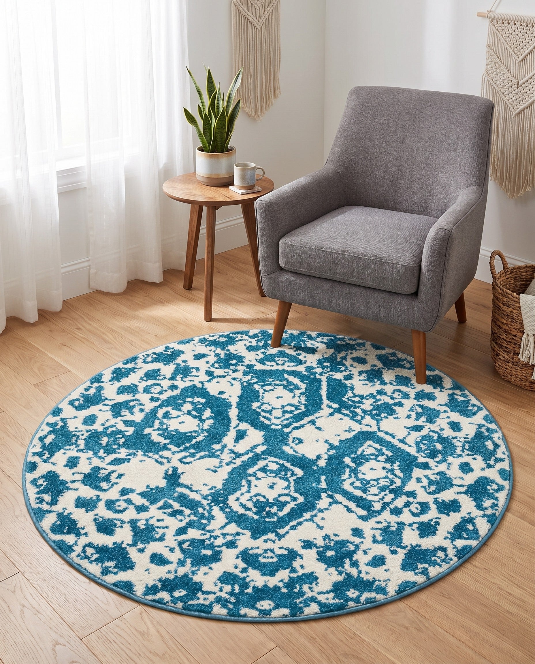 3' 3 x 3' 3 Veneto Round Rug