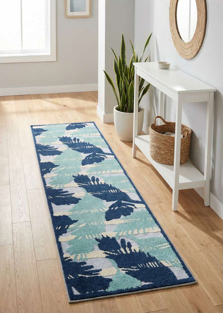 2' x 10' Easy-Clean Aruba Indoor / Outdoor Runner Rug