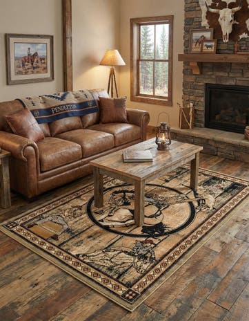 5' 3 x 8' Pioneer Rug