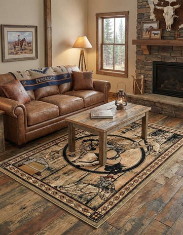 5' 3 x 8' Pioneer Rug