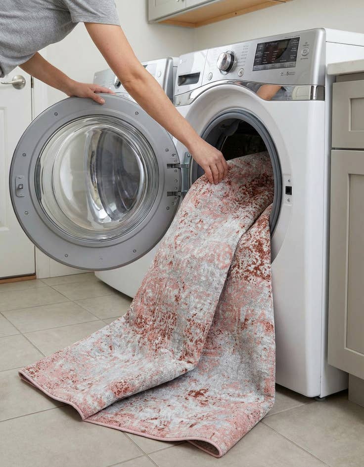 Detail image of  4' x 6' Kamala Washable Rug