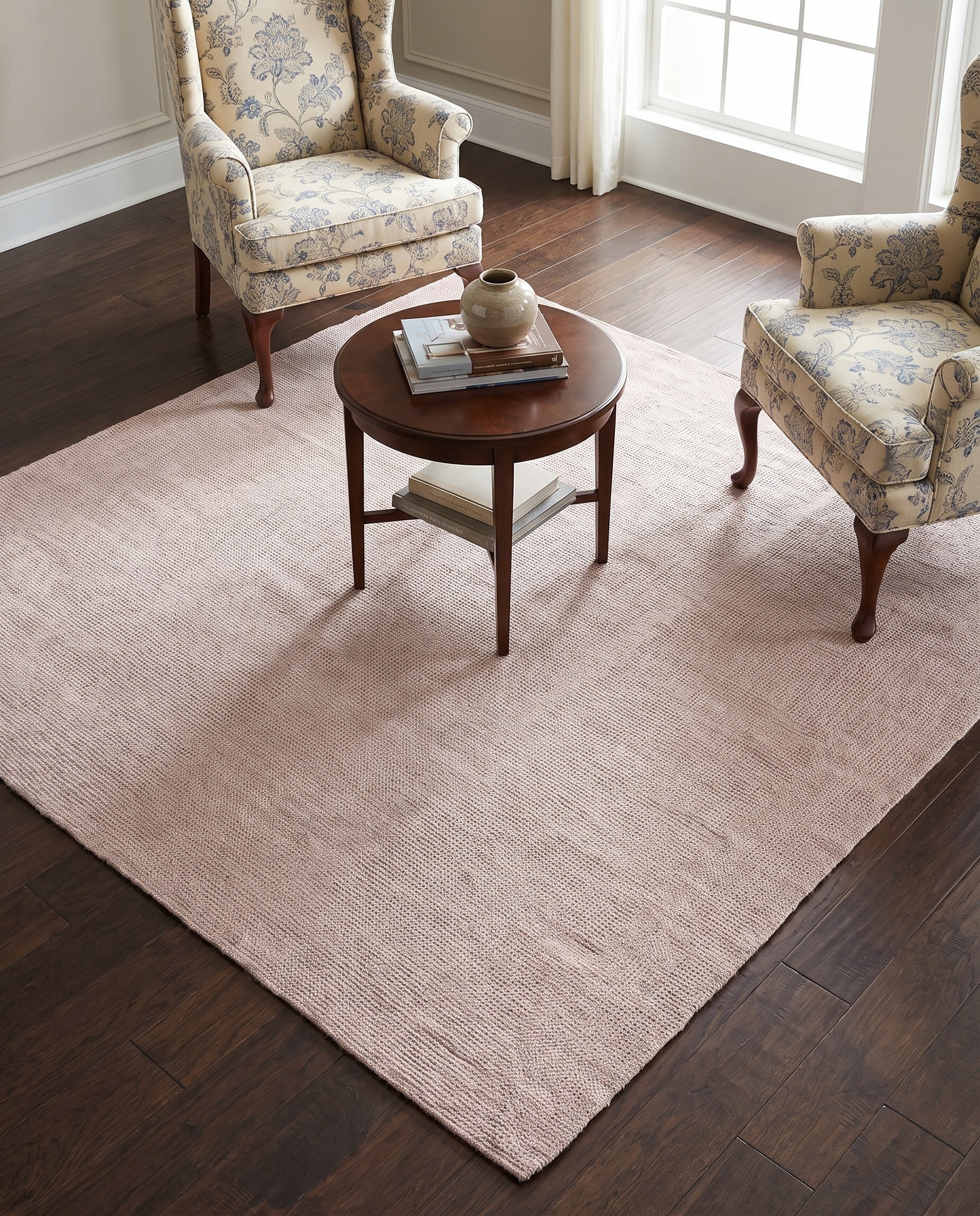 6' 1 x 6' 1 Hand Woven Jill Zarin English Manor Square Rug