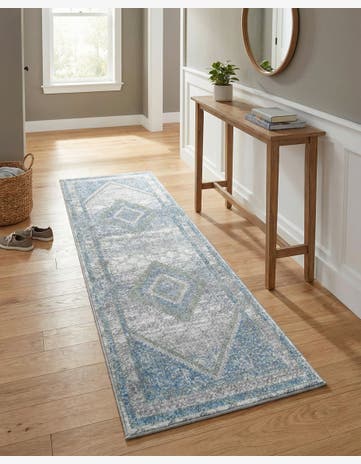2' x 6' Kamala Washable Runner Rug