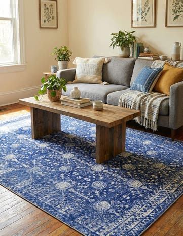 5' x 8' Washable Timeless Rug