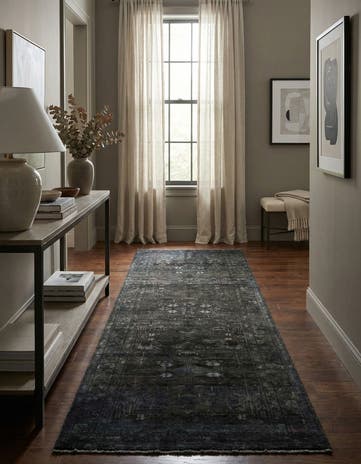 3' 3 x 9' 3 Hand Knotted Ultra Vintage Persian Wool Runner Rug