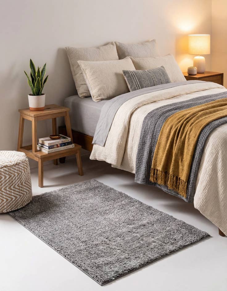 Detail image of  2' x 3' Jill Zarin Shaggy Chic Rug