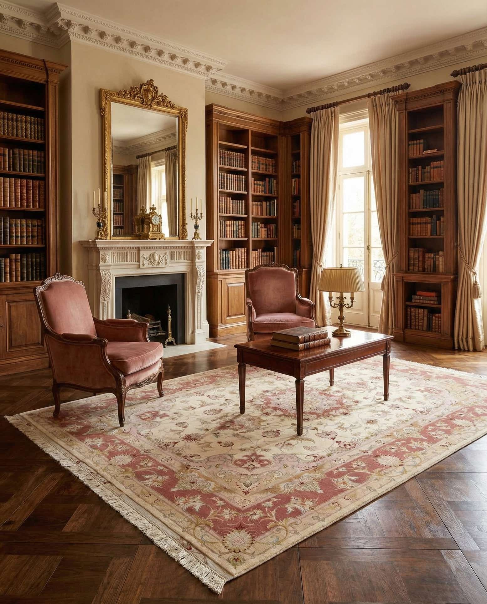4' 11 x 7' 5 Tabriz Rug