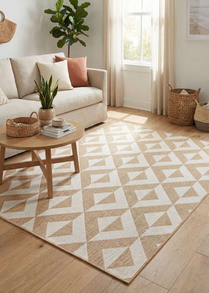 4' x 6' Easy-Clean Jill Zarin Napa Indoor / Outdoor Rug