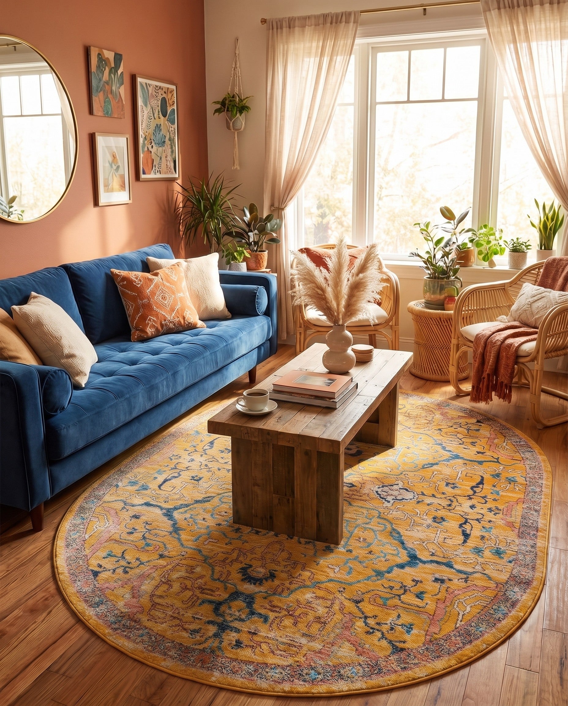 7' 10 x 10' 2 Lola Oval Rug