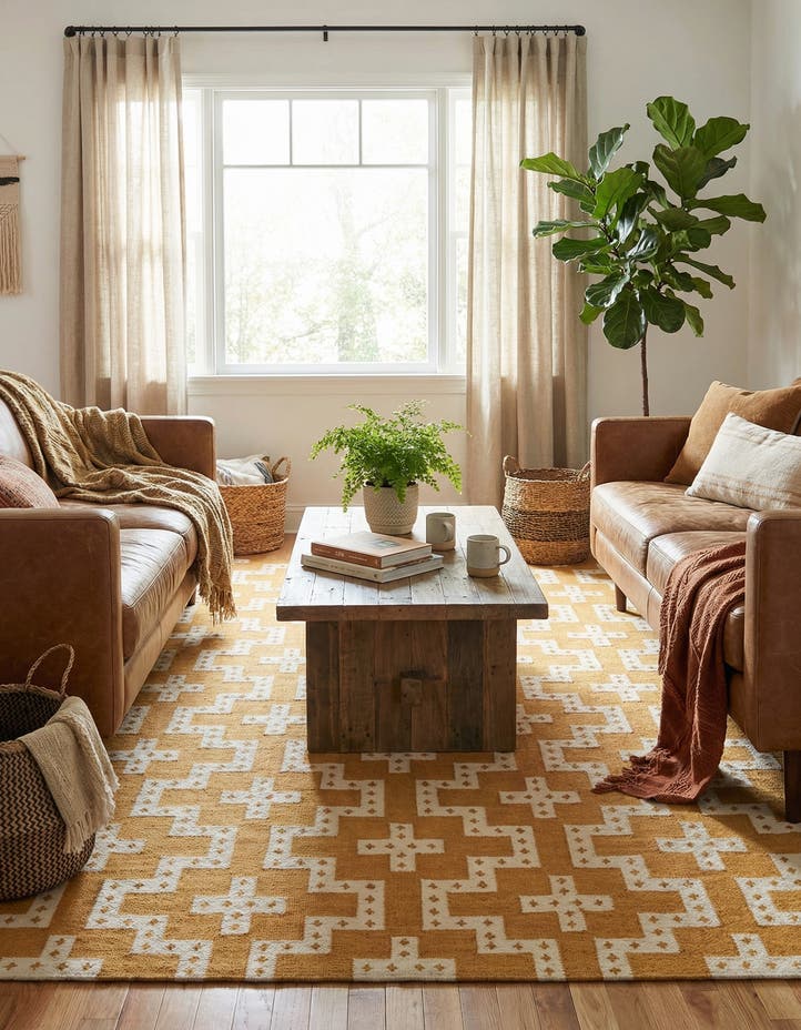 9' x 12' Hand Woven Kilim Wool Rug