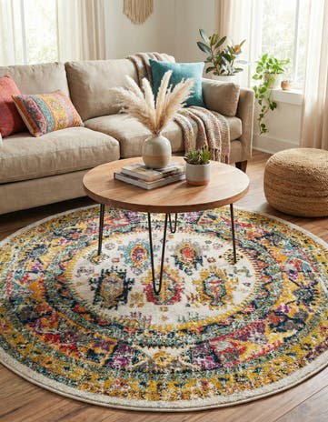 5' 3 x 5' 3 Madeline Round Rug