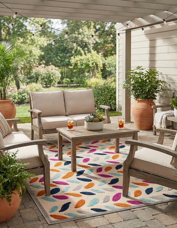 7' x 10' Easy-Clean Aruba Indoor / Outdoor Rug