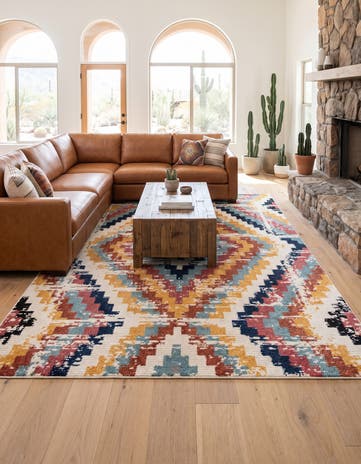 Ivory Tagine Rug