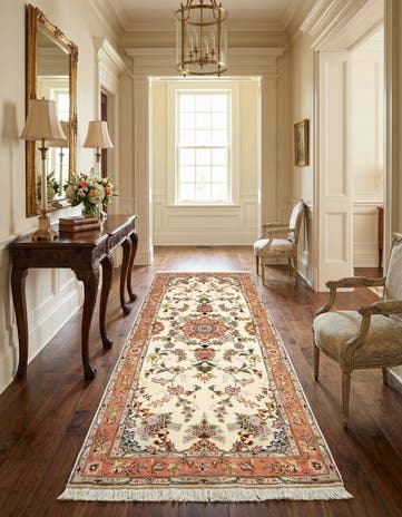 2' 8 x 7' 3 Tabriz Runner Rug