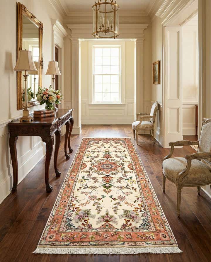 2' 8 x 7' 3 Tabriz Runner Rug