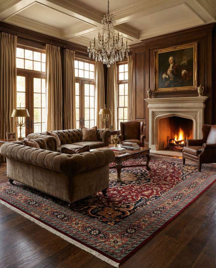 9' 3 x 12' 1 Hand Knotted Bokhara Oriental Wool Rug