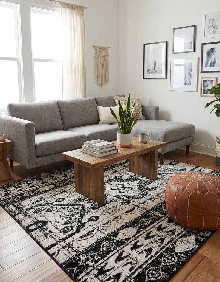 Detail image of 6' x 6' Oregon Square Rug