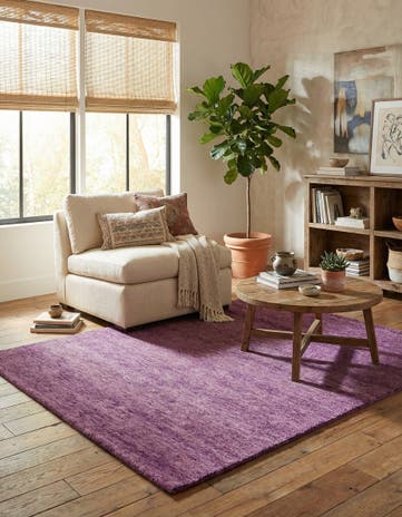 5' 1 x 6' 6 Hand Knotted Kashkuli Gabbeh Wool Rug