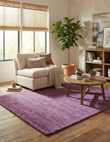 5' 1 x 6' 6 Hand Knotted Kashkuli Gabbeh Wool Rug