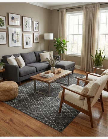 5' 3 x 8' Paxon Trellis Rug