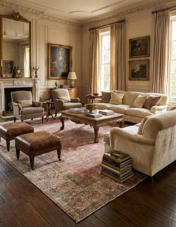 Detail image of  10' 1 x 12' 7  Hand Knotted Ultra Vintage Persian Wool Rug