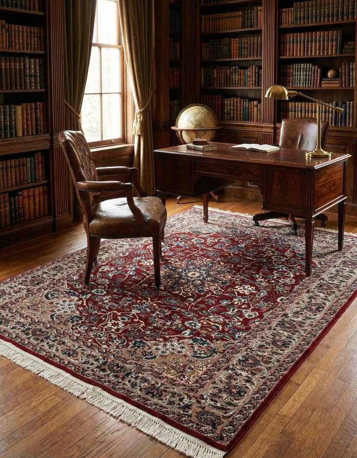 Detail image of 3' 7 x 4' 9 Lahour Rug