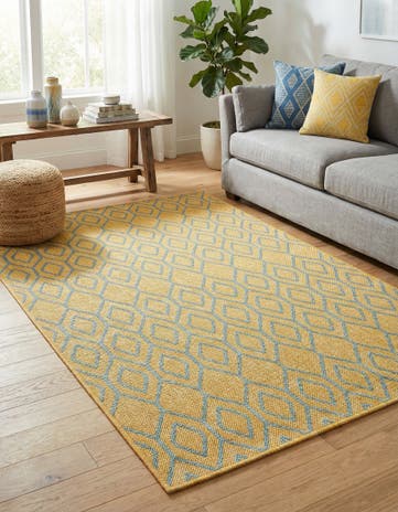 3' x 5' 3 Easy-Clean Jill Zarin Turks and Caicos Indoor / Outdoor Rug