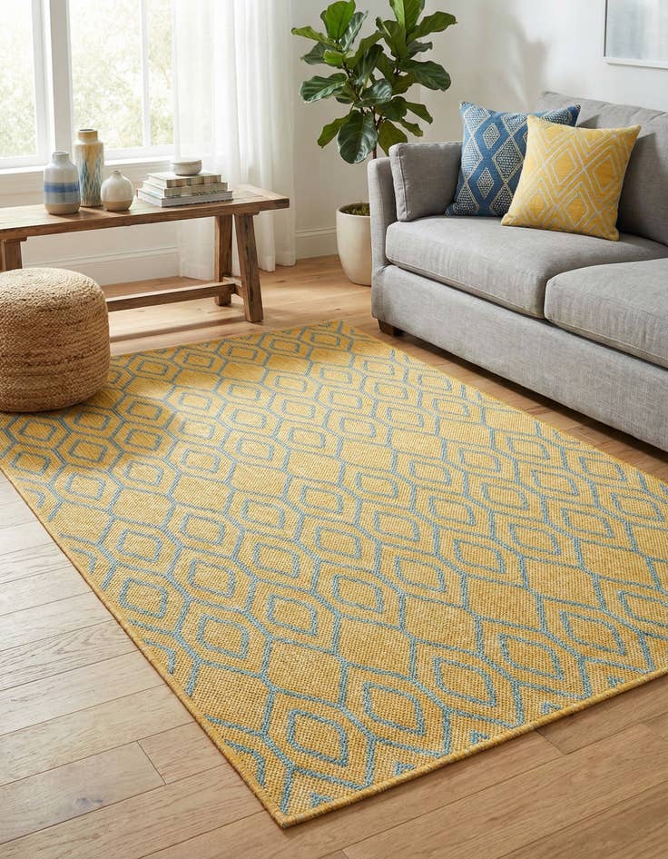 Detail image of 3' x 5' 3  Washable Jill Zarin Turks and Caicos Indoor / Outdoor Rug