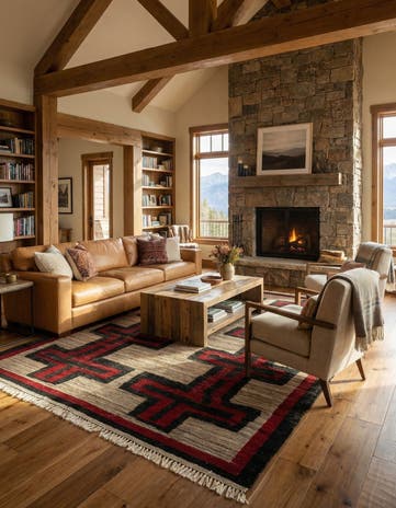8' 9 x 13' Hand Knotted Darya Wool Rug
