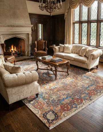 9' 10 x 12' 7 Kashmar Wool Rug