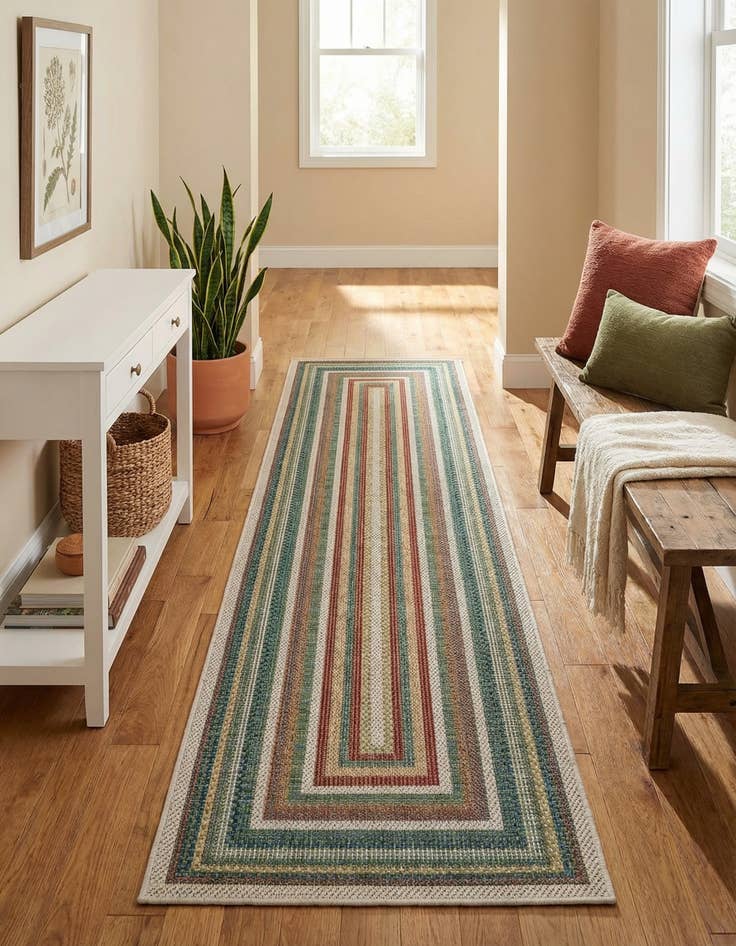 Detail image of 2' x 7' 10 Easy-Clean Baja Indoor / Outdoor Runner Rug