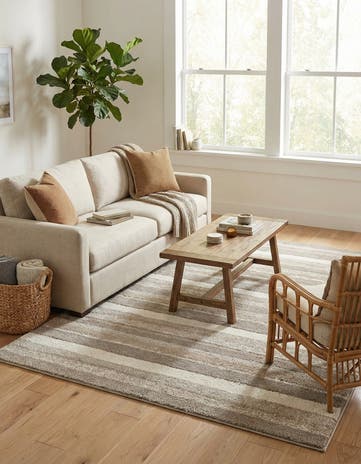 Cloud Gray Sepia Rug
