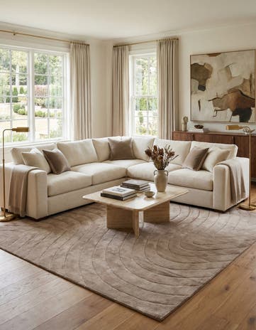 9' 10 x 13' 1 Hand Knotted Darya Wool Rug