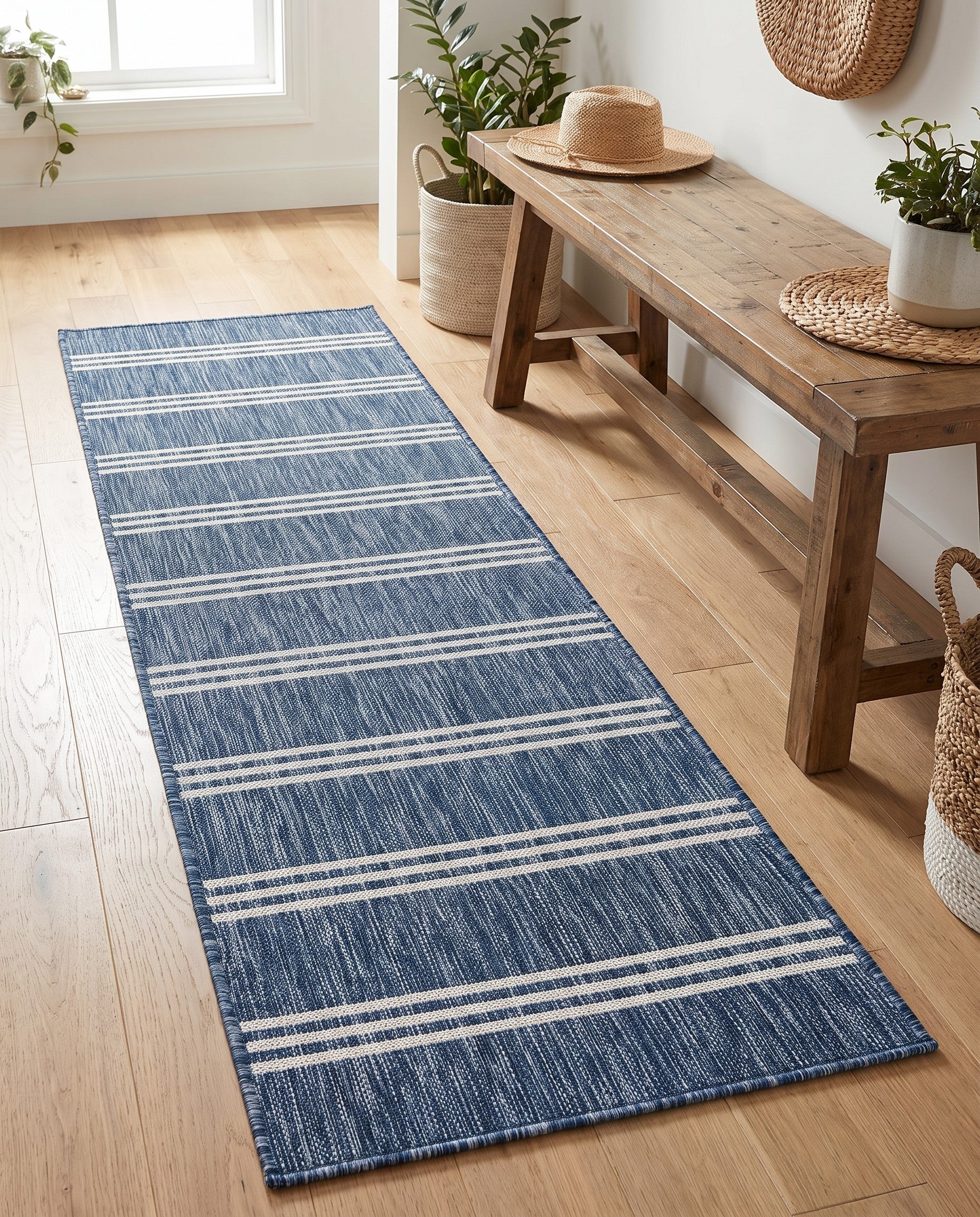 2' x 6' Easy-Clean Jill Zarin Anguilla Indoor / Outdoor Runner Rug